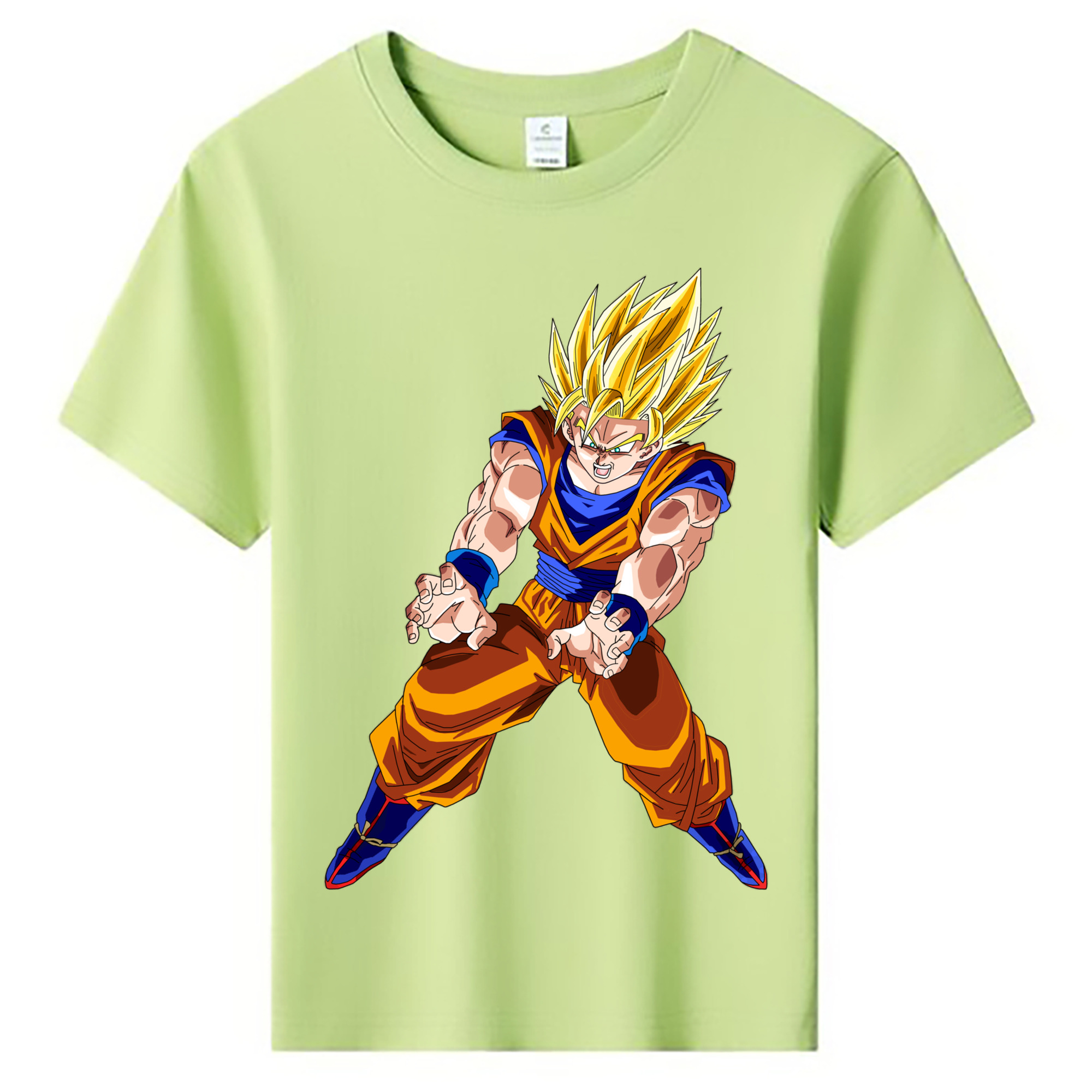 （画像用） ドラゴンボール 孫悟空（そん ごくう）Son Goku カカロット DRAGON BALL Kakarotto 綿100％キッズTシャツ（フロントプリント）
